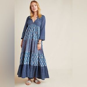 Ro’s Garden Sonia Floral Maxi Dress Anthropologie